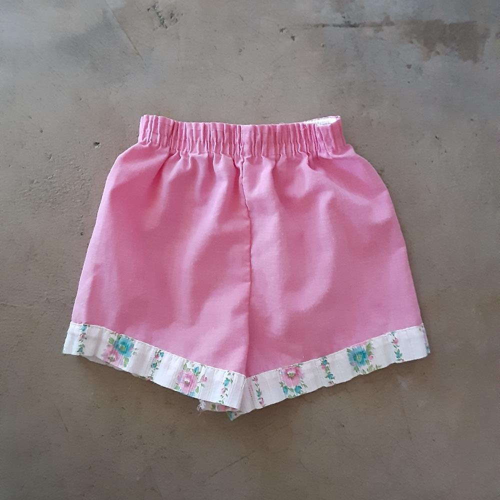2 for $15 Vintage 70s 80s Girls Toddler Shorts 3T 4T
